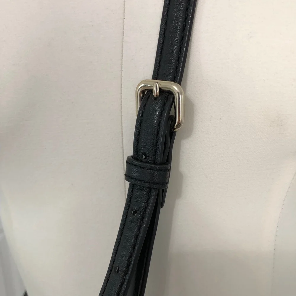 Kate Spade New York Black Leather Crossbody Bag Clutch